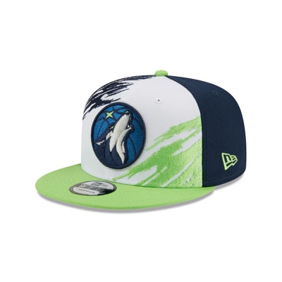 Minnesota Timberwolves Gorra | New Era NBA Splatter 9fifty Snapback Cap Mexico - Azules